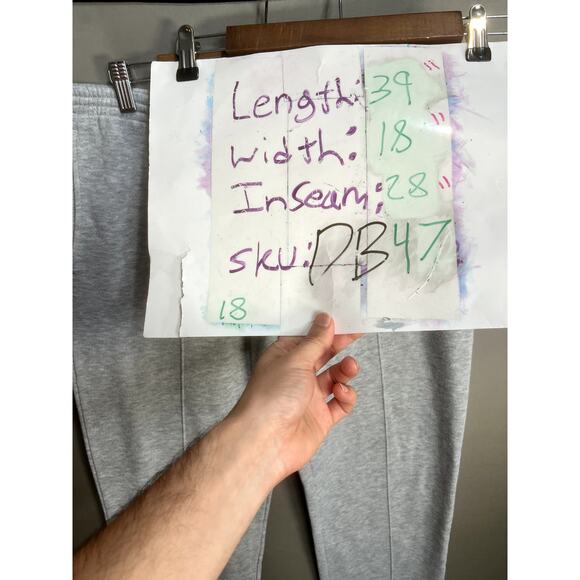 Nike Sweat Grey Pants VTG XL Relax Comfort Lounge Drawstring Athletic Athleisure - Picture 3 of 16